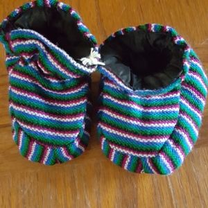 Aztec Baby Booties